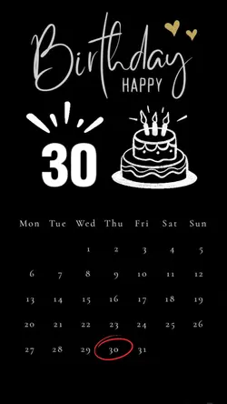 HBD 30 OCTOBER