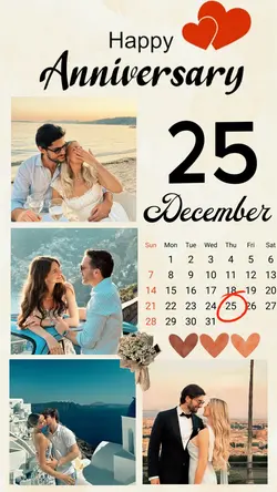 Anniversary 25 Dec 