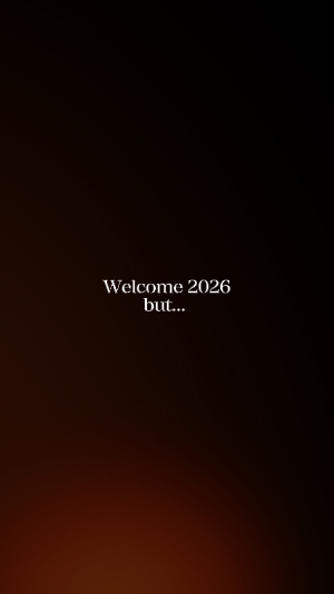 Bienvenido 2026 pero... 