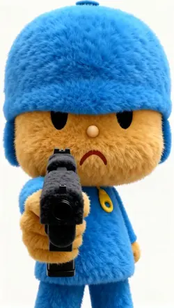 pocoyo gun wallpaper