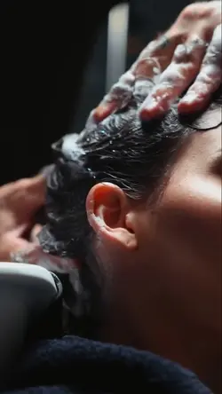 hair wash 🤩 edit 