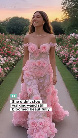 Pink Rose Gown