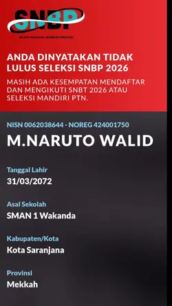 SNBP MERAH