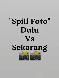 dulu x sekarang