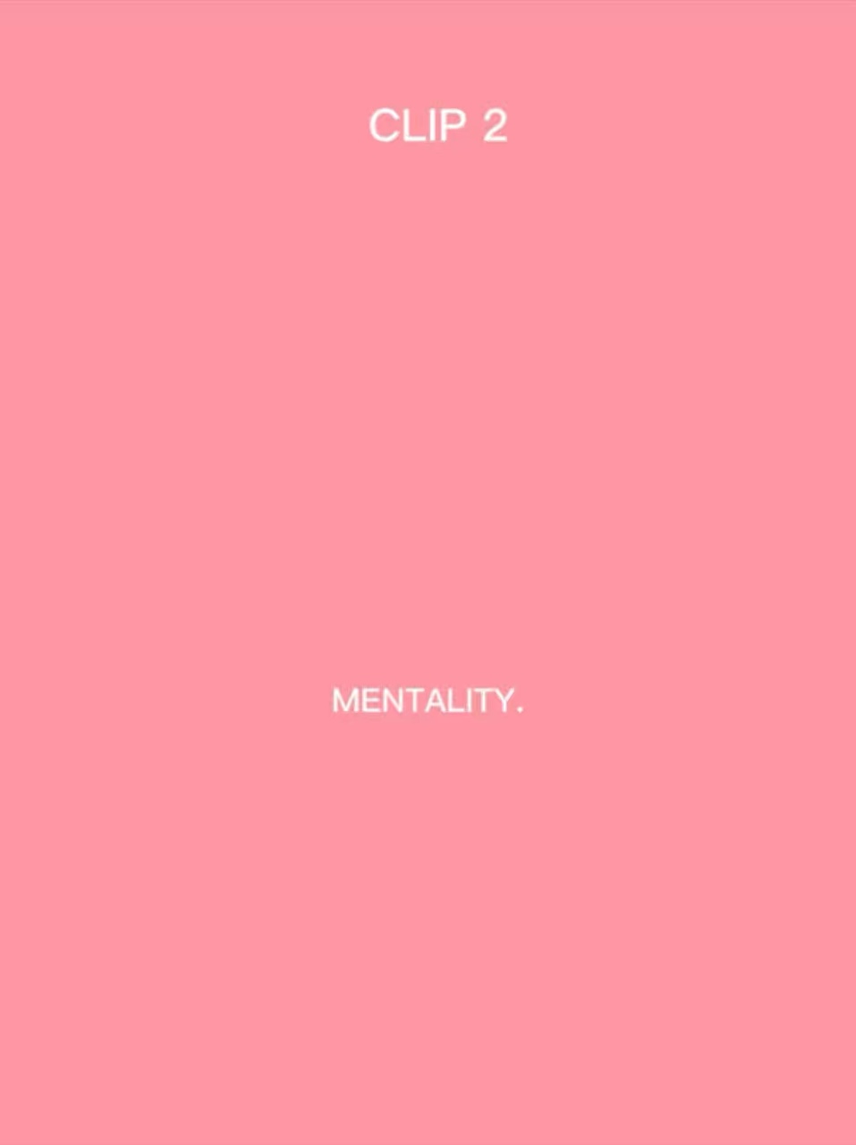 MENTALITY TREND