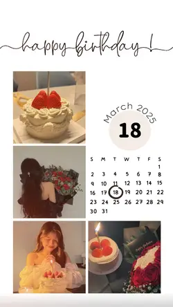 18 MARCH BIRTHDAY
