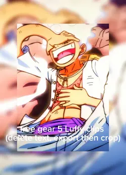 Luffy gear 5 clips 