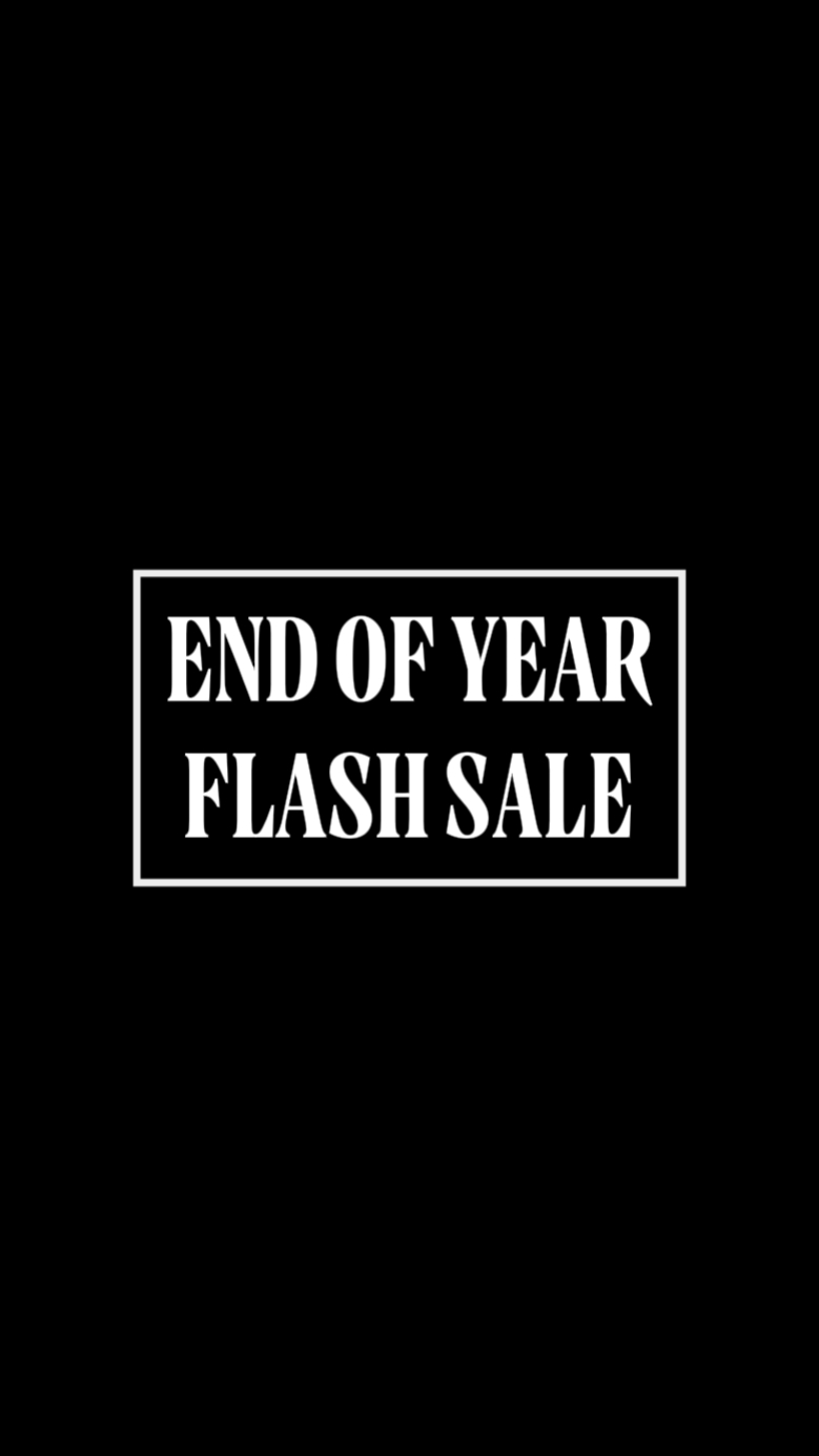 EOY Flash Sale