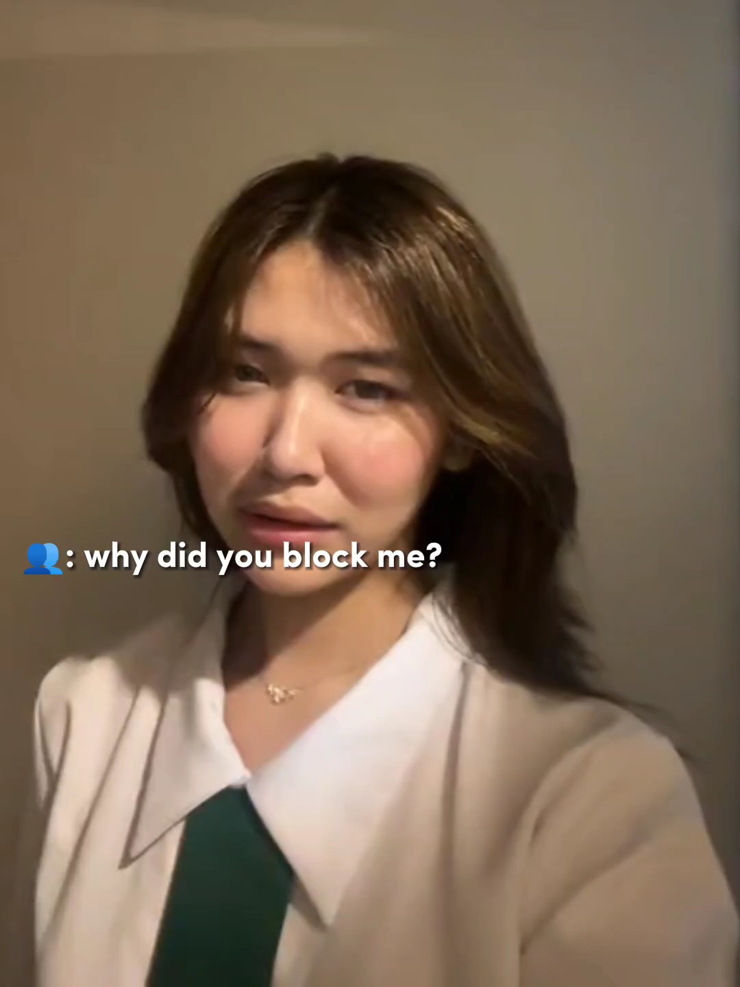 why did you block me
