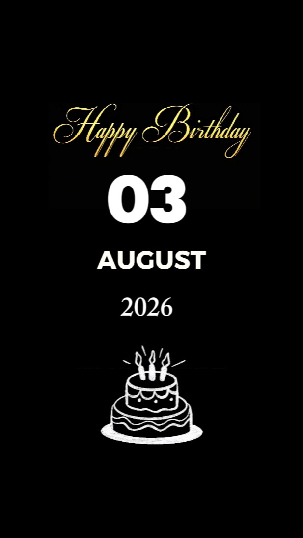 FELIZ BEBÉ 03 DE AGOSTO