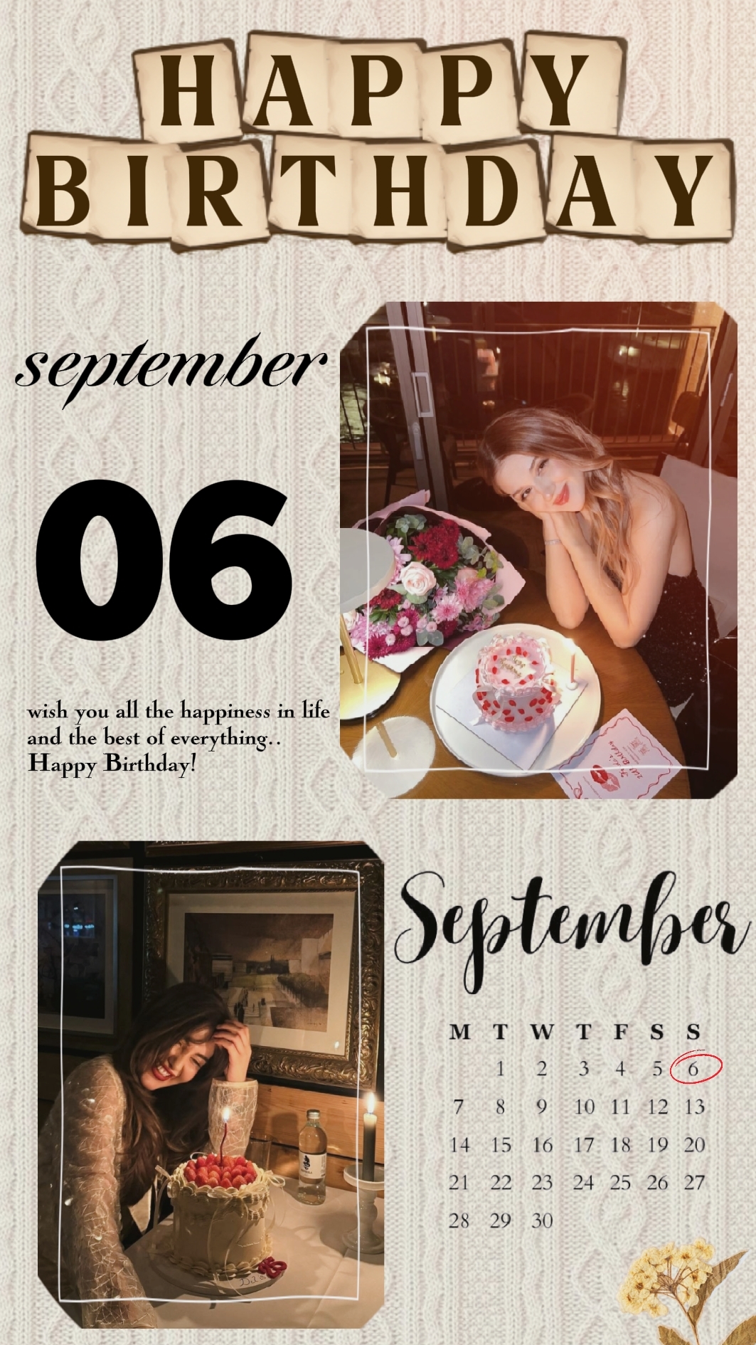 06 sept birthday 