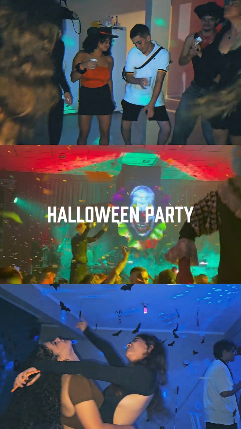 halloween party dump