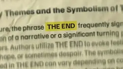 the end film