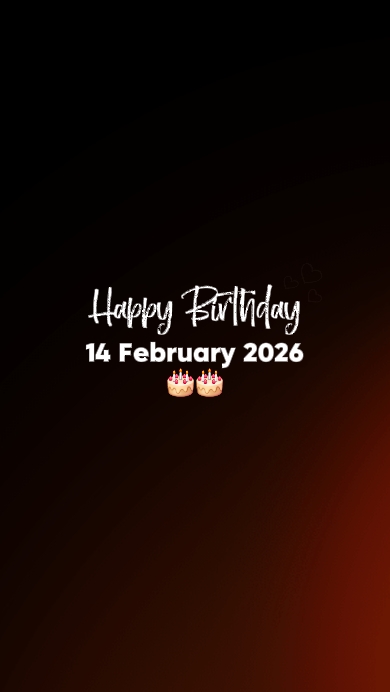 CUMPLEAÑOS 14 DE FEBRERO