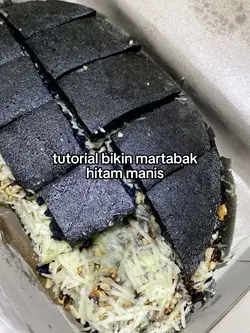 martabak hitam manis
