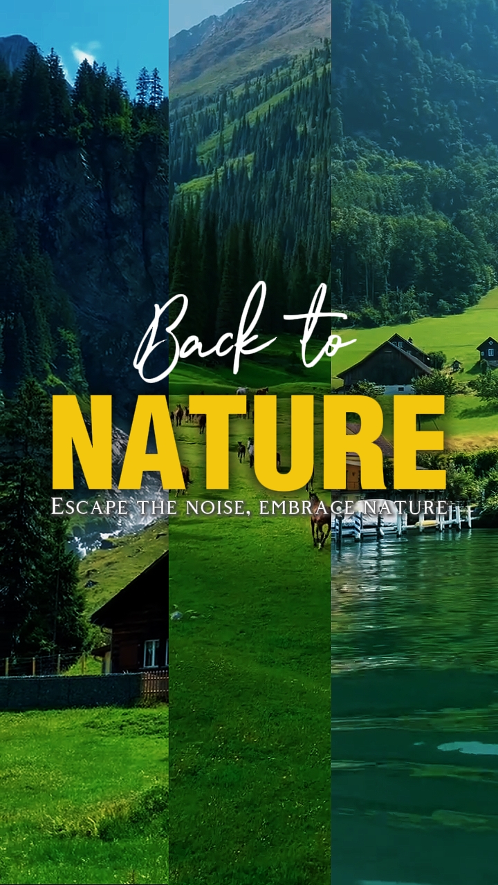 back to nature