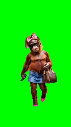 walking monkey