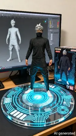 Mô hình 3d ff sáng 