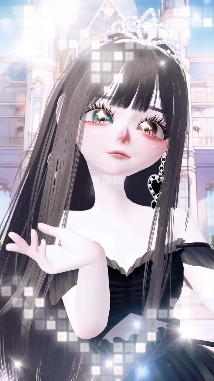 私がプリンセス違う違う私は，女王様よ✨