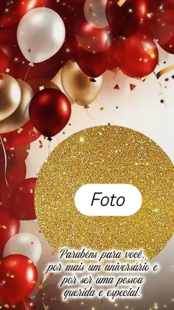 cartão de aniversári