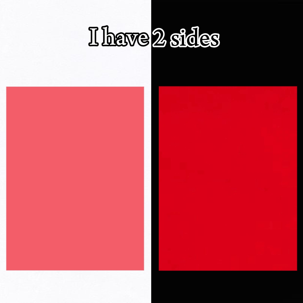 two sides of me