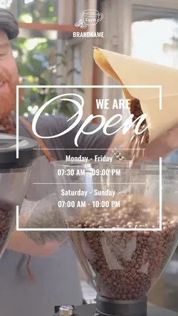 Business Template Restaurant & Baverage Shop Industry Minimalist Coffe Shop |