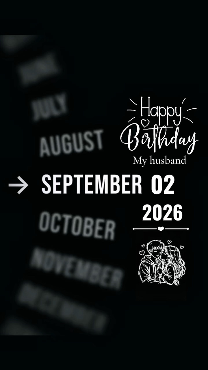 BDAY HUSBAND 2 SEPT