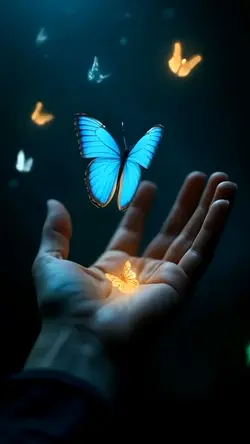 Hand Butterfly 48