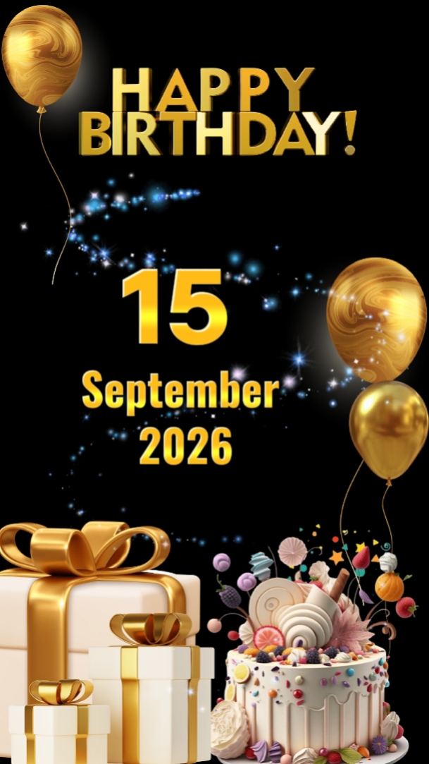 hbd 15 September 