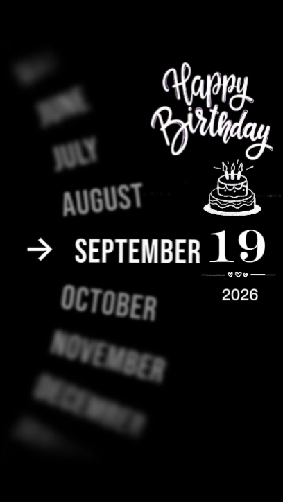 BDAY BROTHER 19 SEP