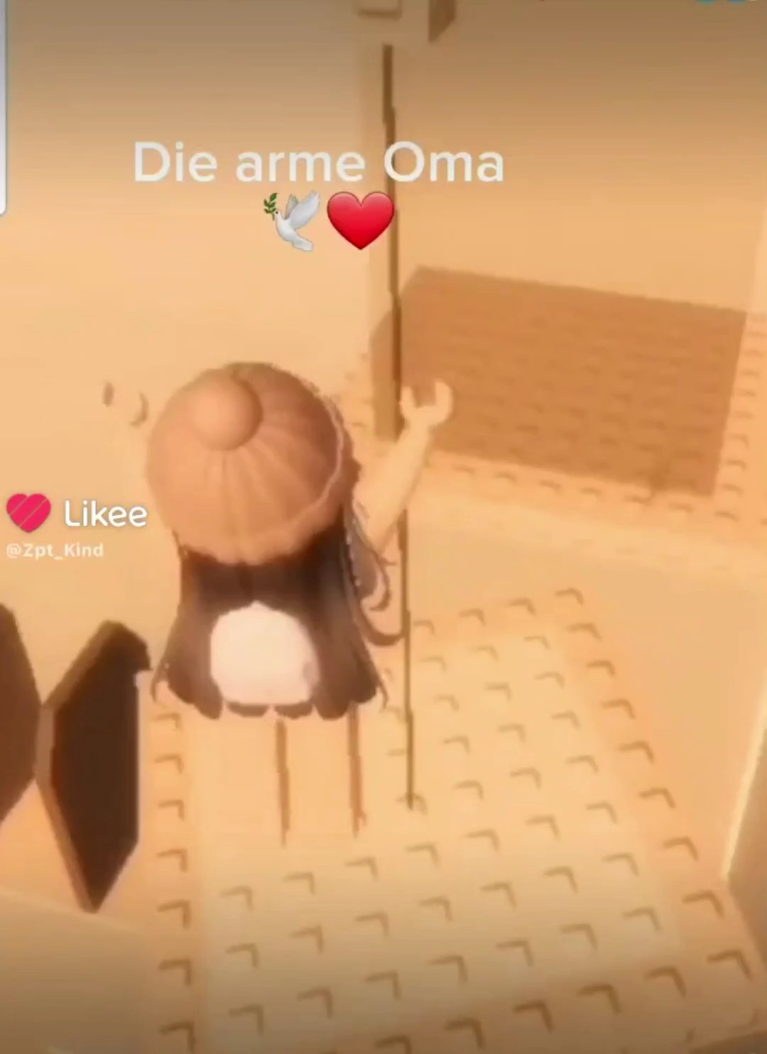 Die arme Oma