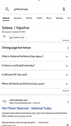 Girlfriend day
