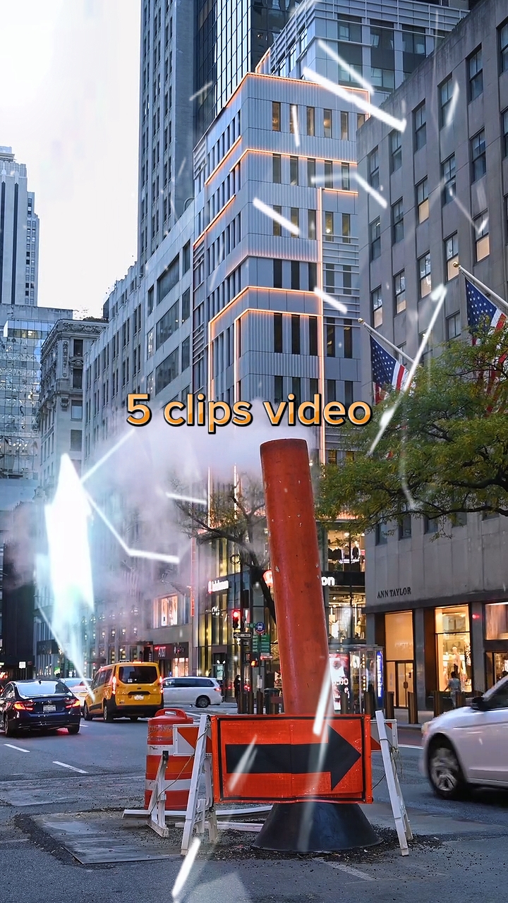 5 clips video 