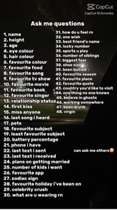 Ask me anything 
