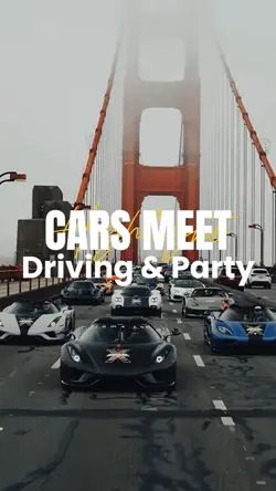 car meet and party