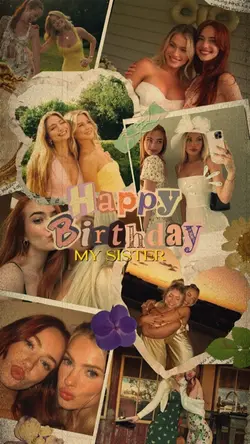 My sister hpbd