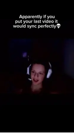 Your last video sync