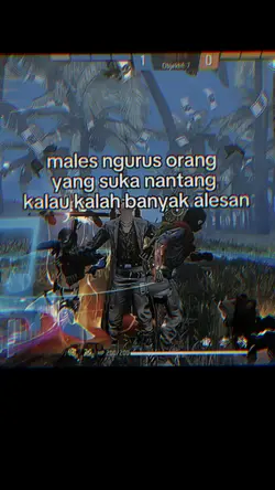 Kalah banyak alasan!