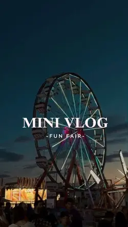 Mini vlog funfair