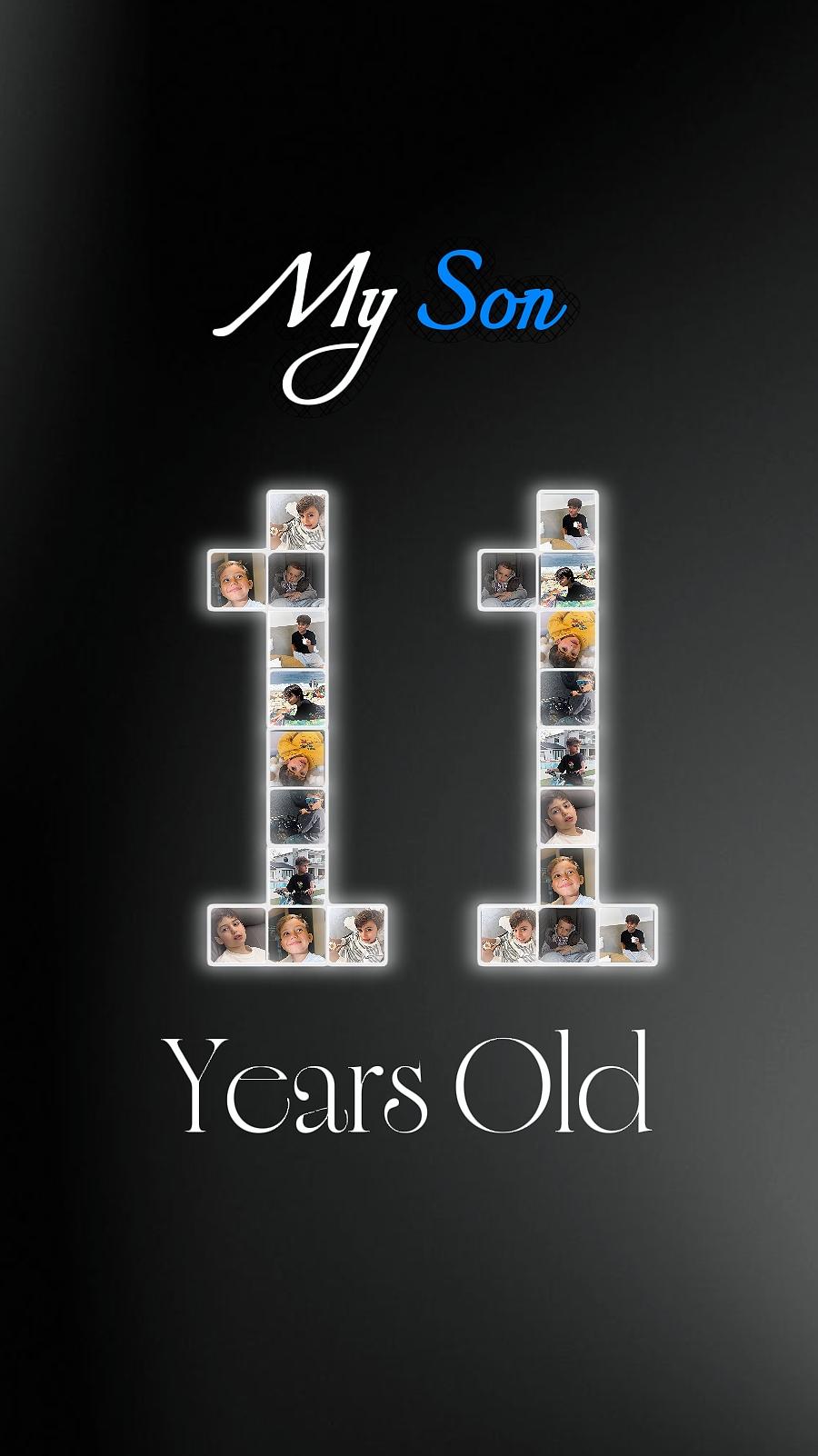 My Son 11 Years Old