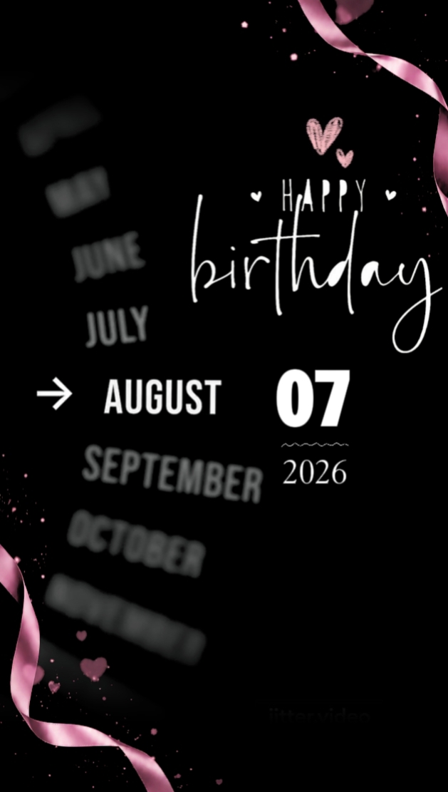 HBD 07 AUGUST