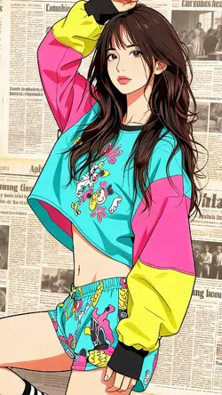 Ai cartoon character