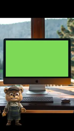 Computer Greenscreen