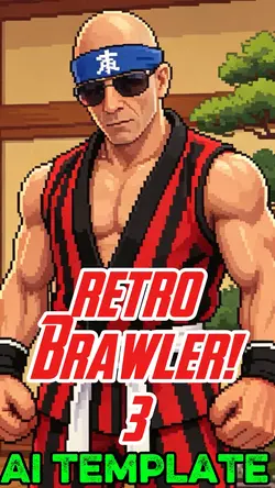 Retro brawler 3 XL
