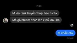 M lên rank huyền 