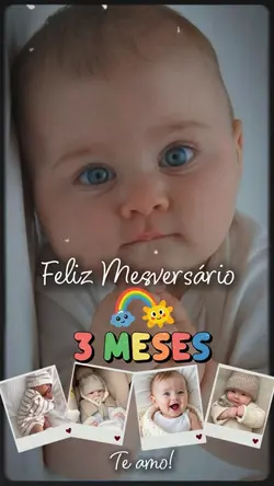Mesversário 3 meses