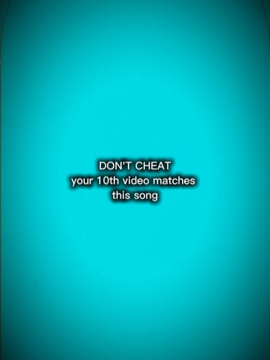 Don't Cheat 