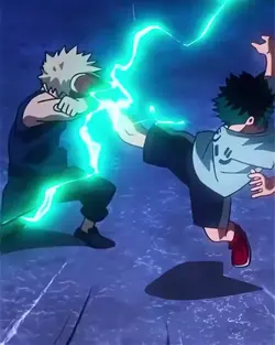 Deku vs Bakugo 