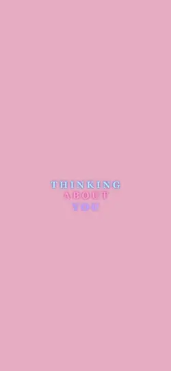 thinking abt u