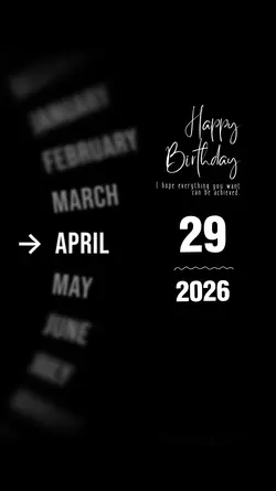 BDAY LOVE 29 APRIL